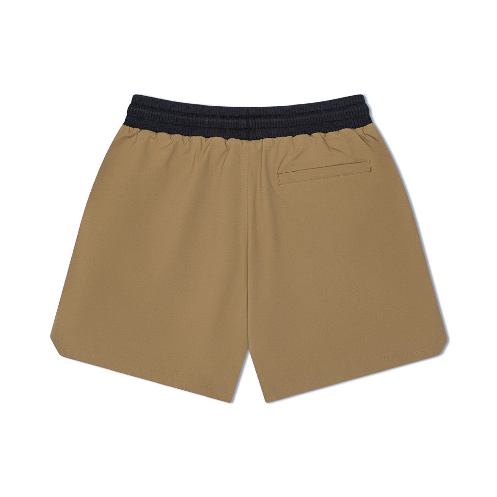 Sand & Forest Green Shorts